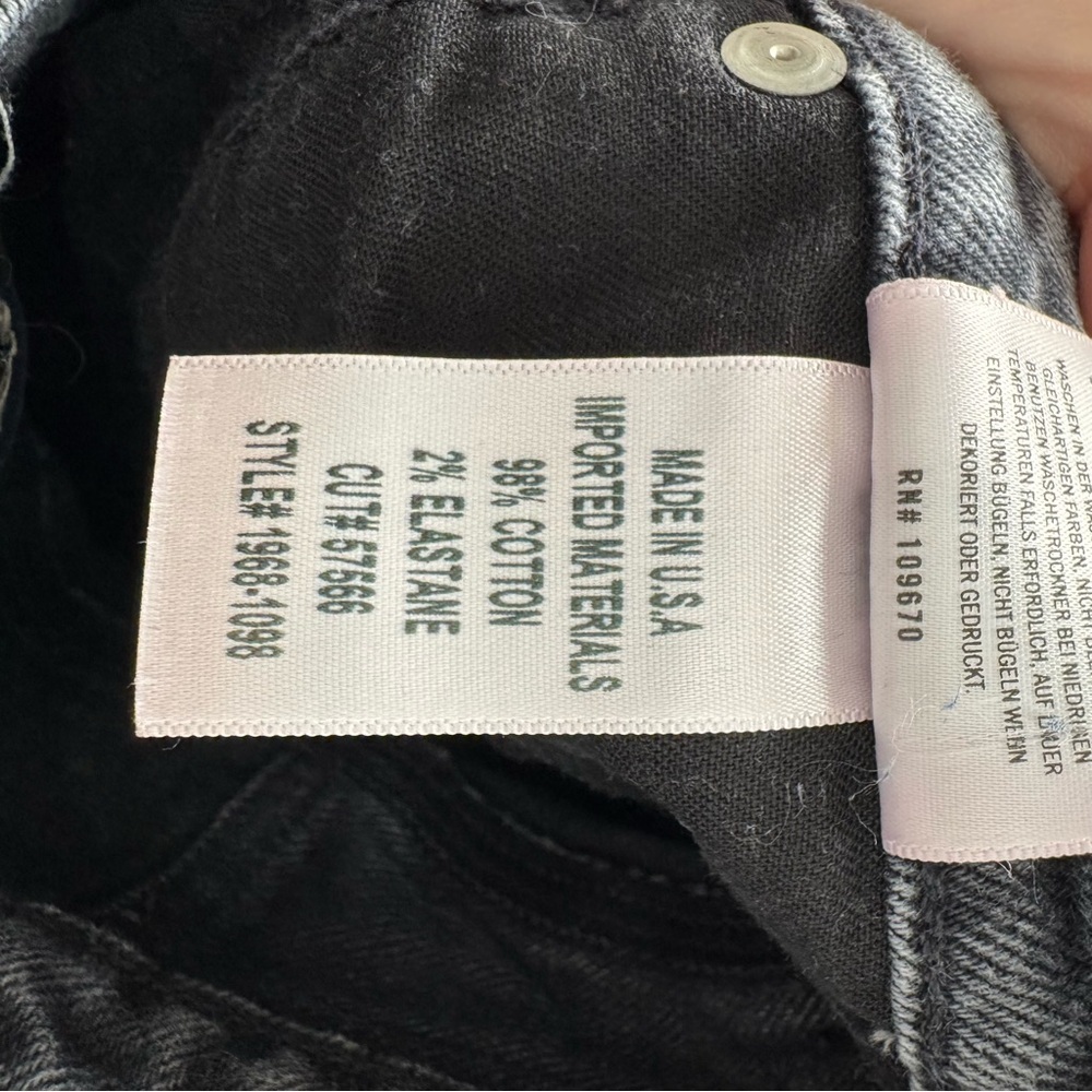 Citizens of Humanity Women's Black Denim Jeans - Picture 8 of 8